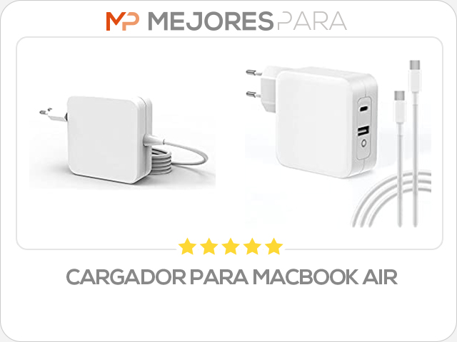 cargador para macbook air