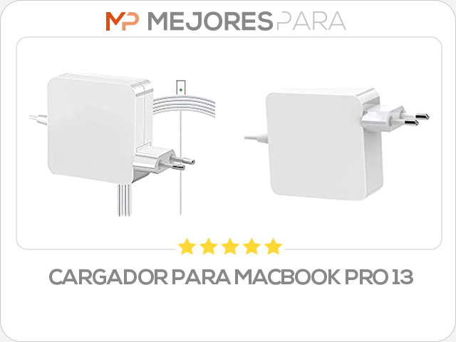 cargador para macbook pro 13