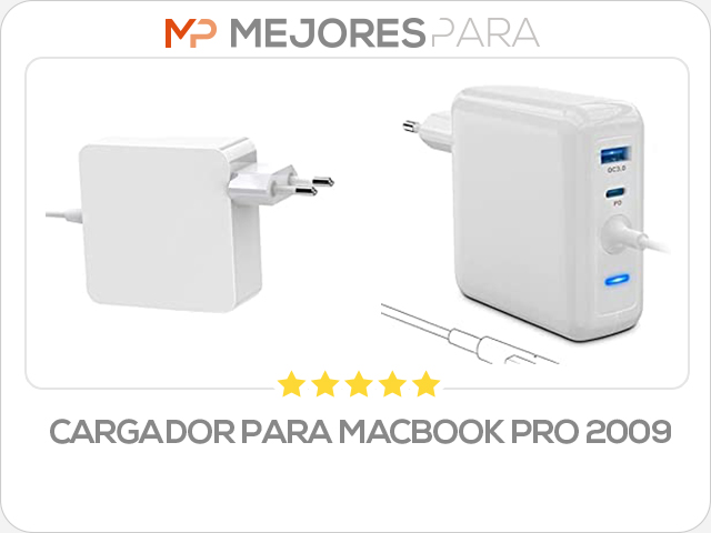 cargador para macbook pro 2009