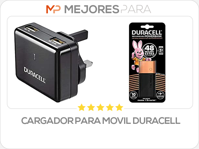 cargador para movil duracell