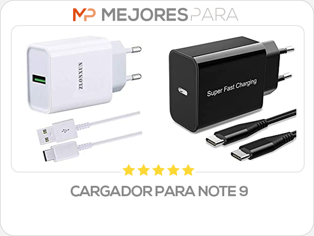 cargador para note 9