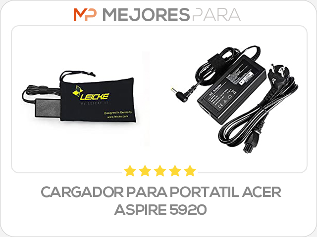 cargador para portatil acer aspire 5920