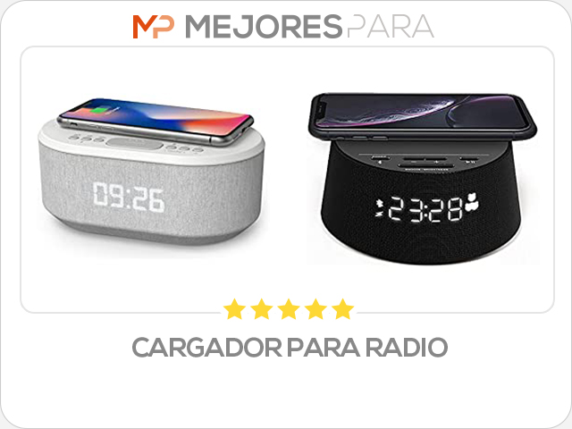 cargador para radio