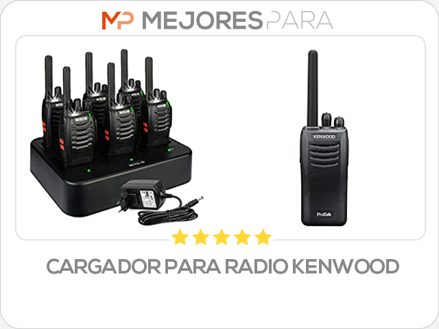 cargador para radio kenwood