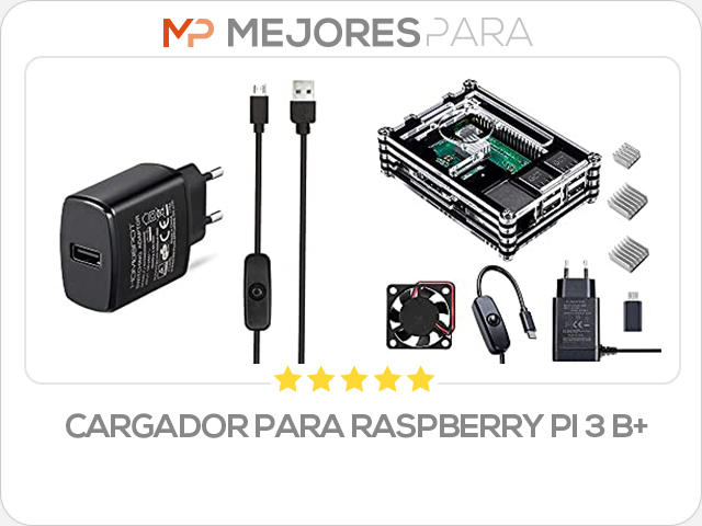 cargador para raspberry pi 3 b+