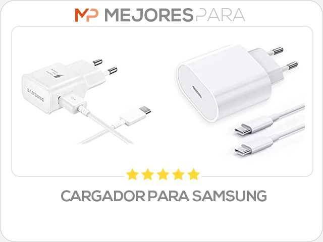 cargador para samsung