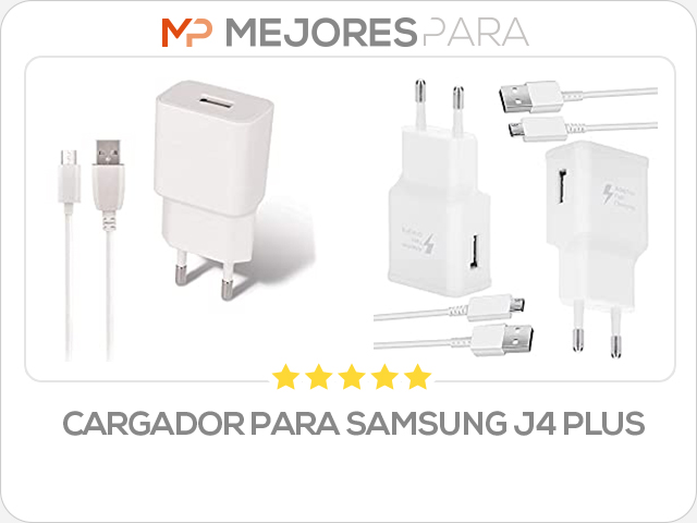 cargador para samsung j4 plus