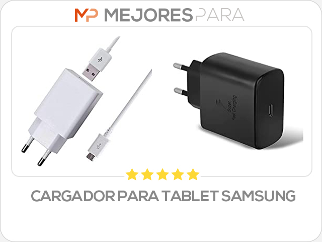 cargador para tablet samsung