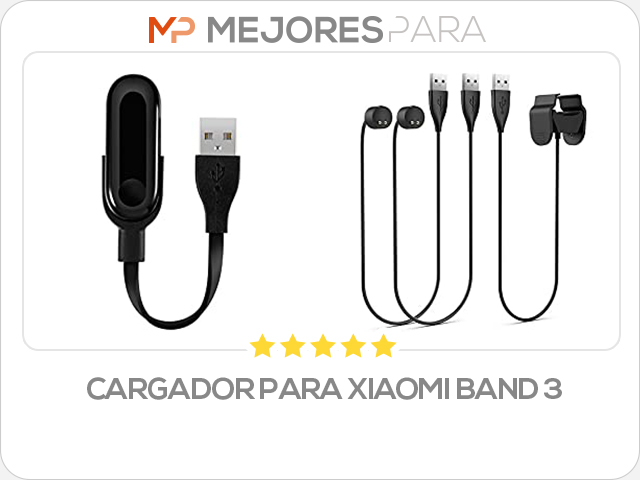 cargador para xiaomi band 3