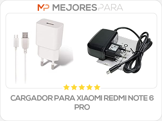 cargador para xiaomi redmi note 6 pro