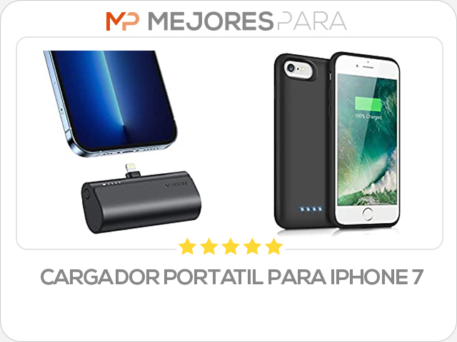 cargador portatil para iphone 7