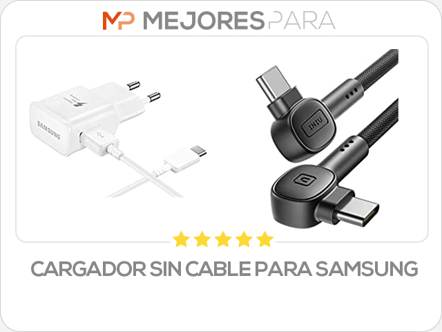 cargador sin cable para samsung