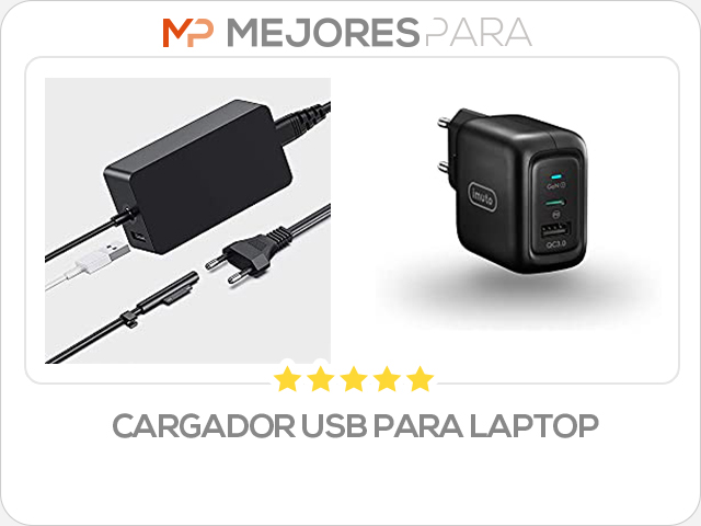 cargador usb para laptop