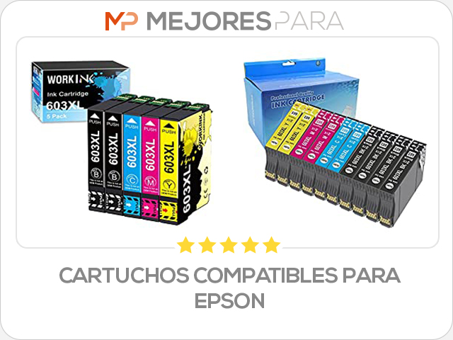 cartuchos compatibles para epson