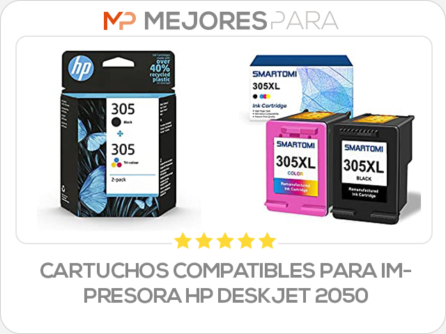 cartuchos compatibles para impresora hp deskjet 2050