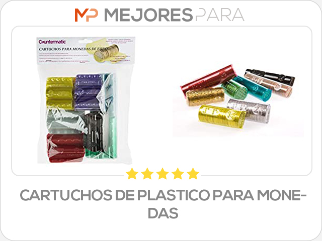 cartuchos de plastico para monedas