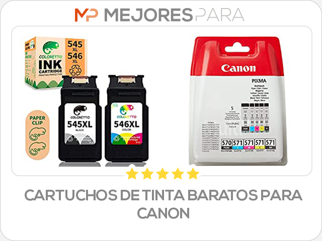 cartuchos de tinta baratos para canon