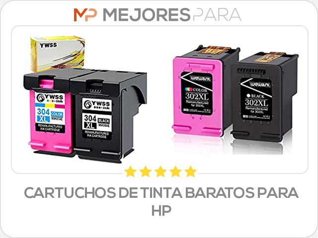 cartuchos de tinta baratos para hp