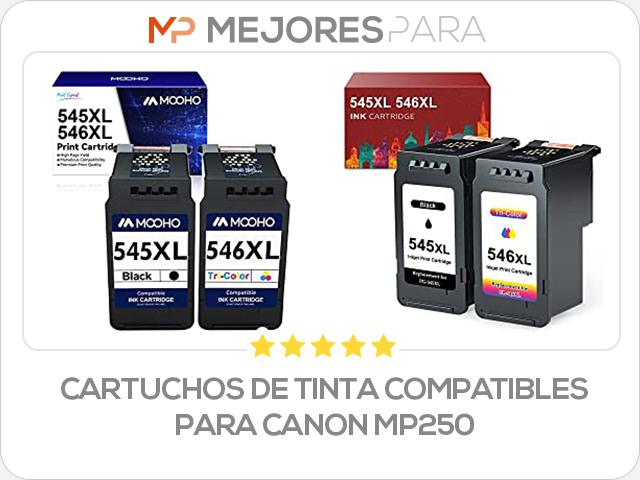 cartuchos de tinta compatibles para canon mp250