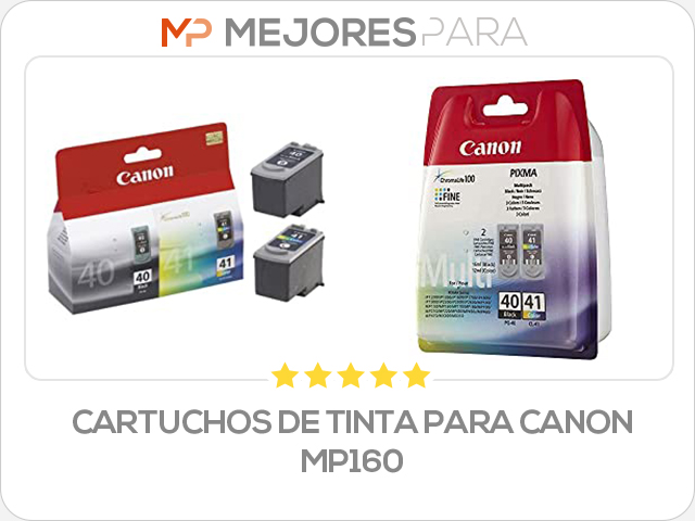 cartuchos de tinta para canon mp160