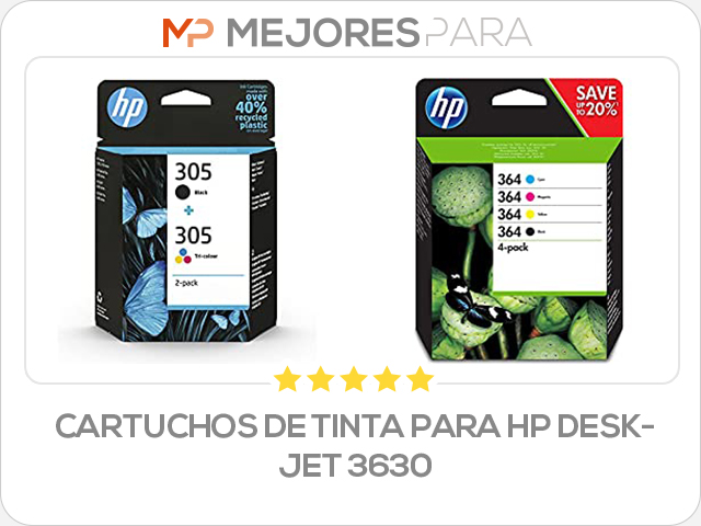 cartuchos de tinta para hp deskjet 3630