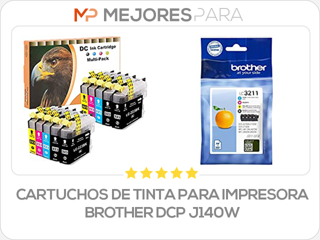 cartuchos de tinta para impresora brother dcp j140w