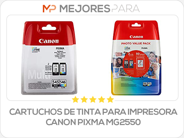 cartuchos de tinta para impresora canon pixma mg2550