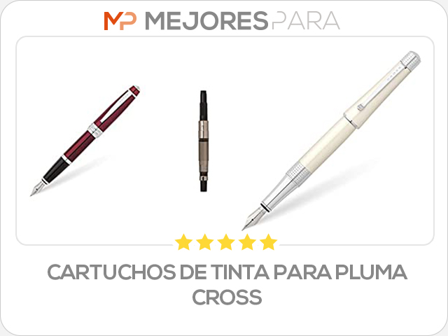 cartuchos de tinta para pluma cross