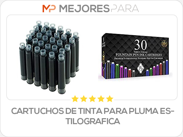 cartuchos de tinta para pluma estilografica