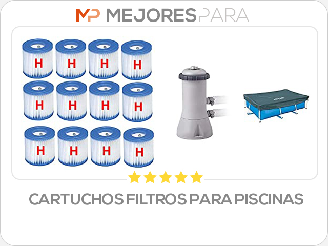 cartuchos filtros para piscinas