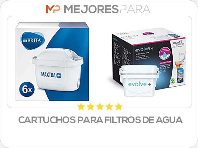 cartuchos para filtros de agua