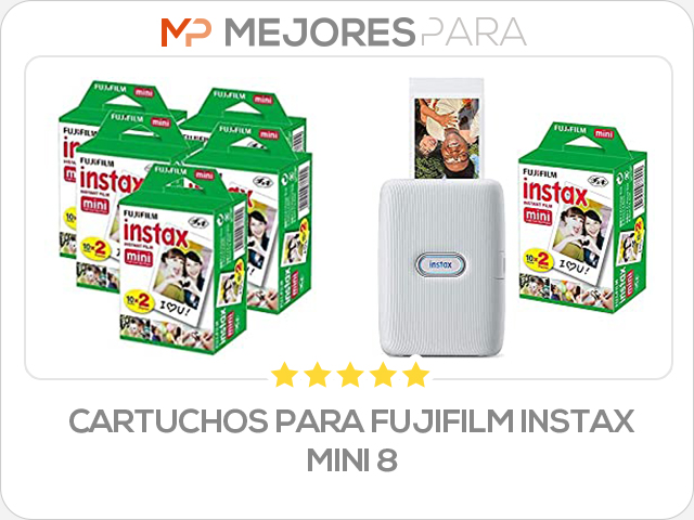 cartuchos para fujifilm instax mini 8