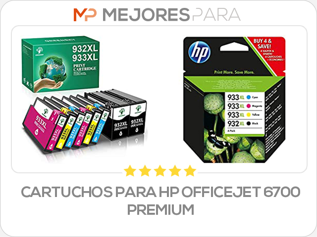 cartuchos para hp officejet 6700 premium