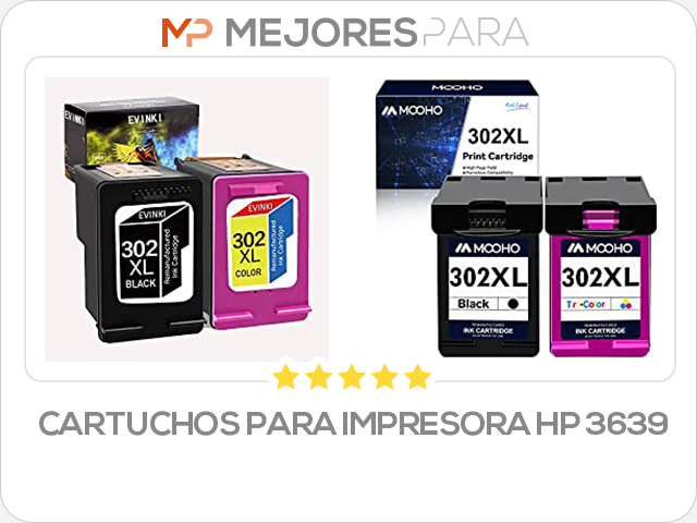 cartuchos para impresora hp 3639