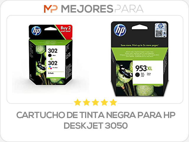 cartucho de tinta negra para hp deskjet 3050