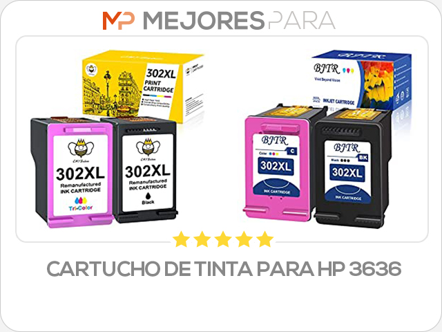 cartucho de tinta para hp 3636