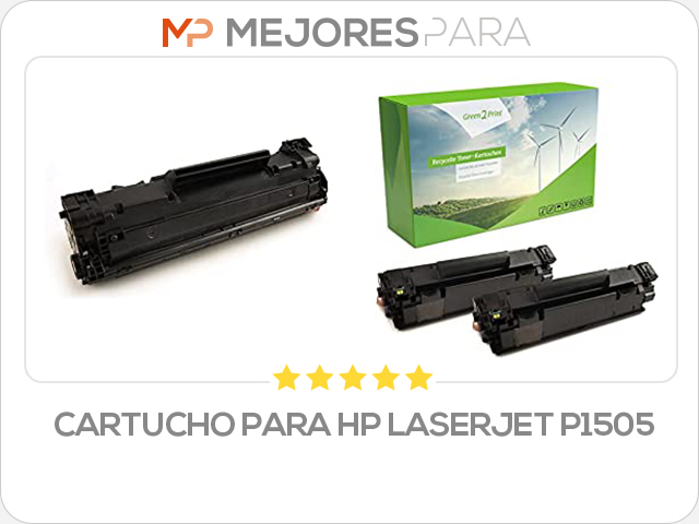 cartucho para hp laserjet p1505