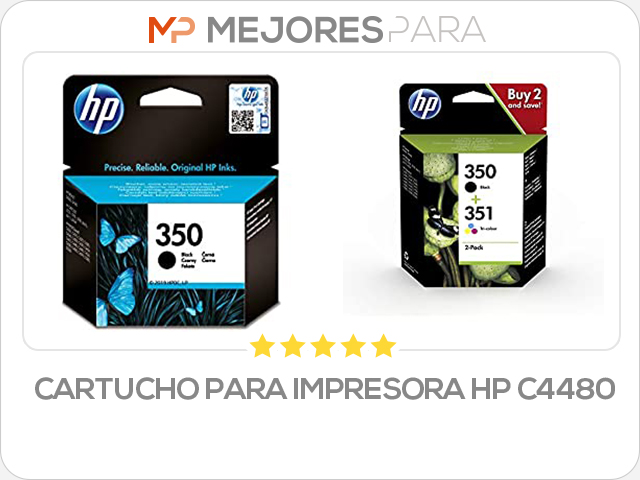 cartucho para impresora hp c4480