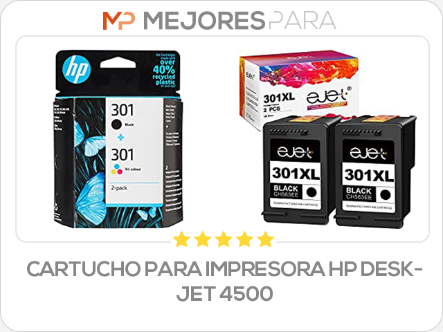 cartucho para impresora hp deskjet 4500