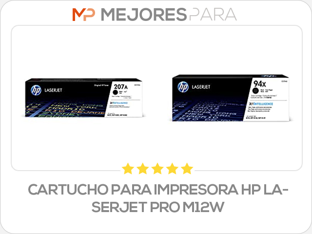 cartucho para impresora hp laserjet pro m12w