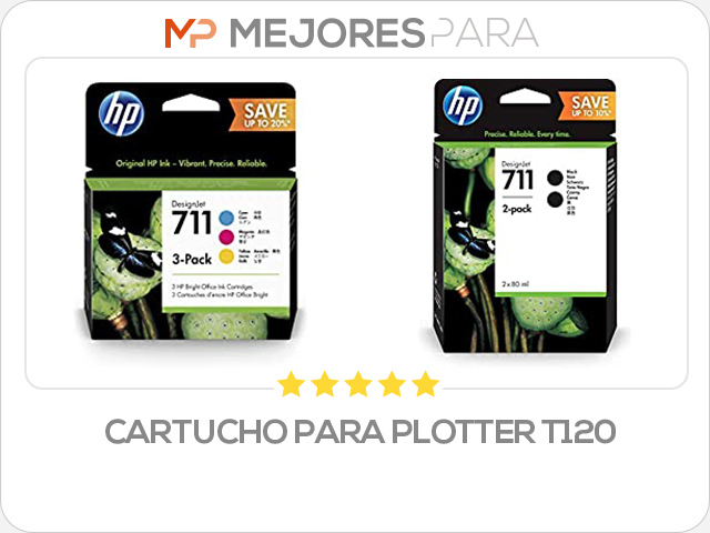 cartucho para plotter t120