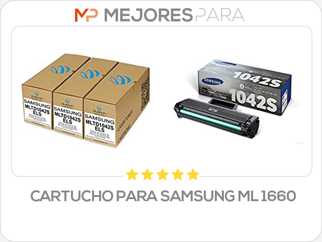 cartucho para samsung ml 1660