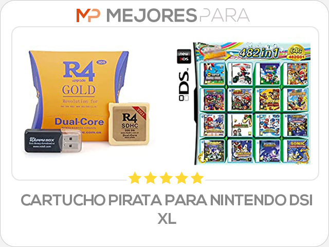 cartucho pirata para nintendo dsi xl