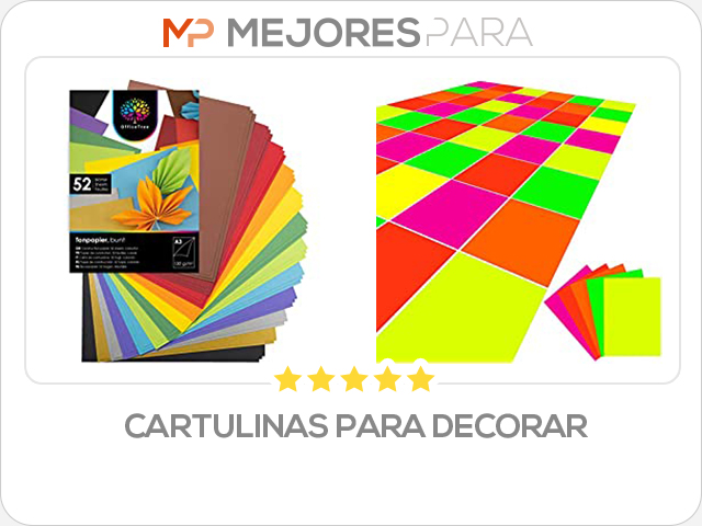 cartulinas para decorar