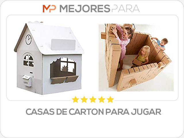 casas de carton para jugar