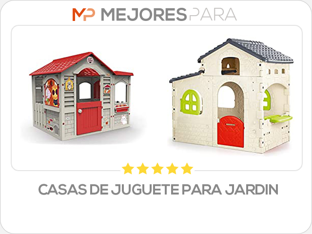 casas de juguete para jardin