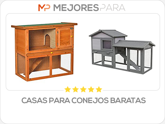 casas para conejos baratas