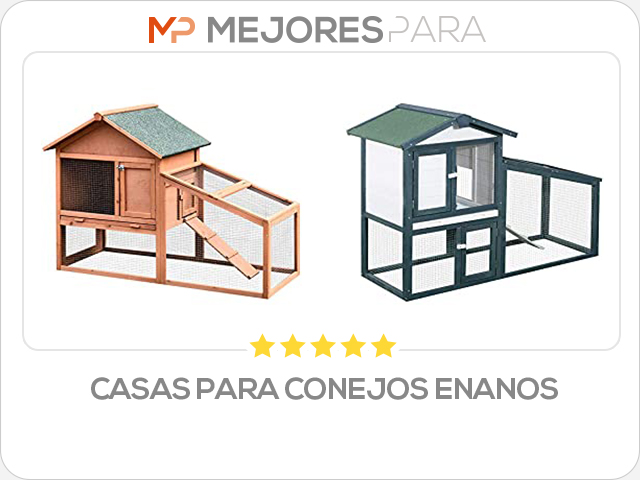 casas para conejos enanos