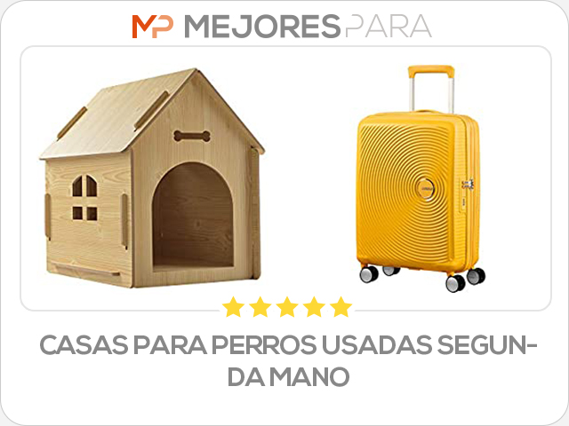 casas para perros usadas segunda mano