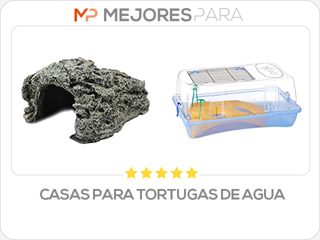 casas para tortugas de agua